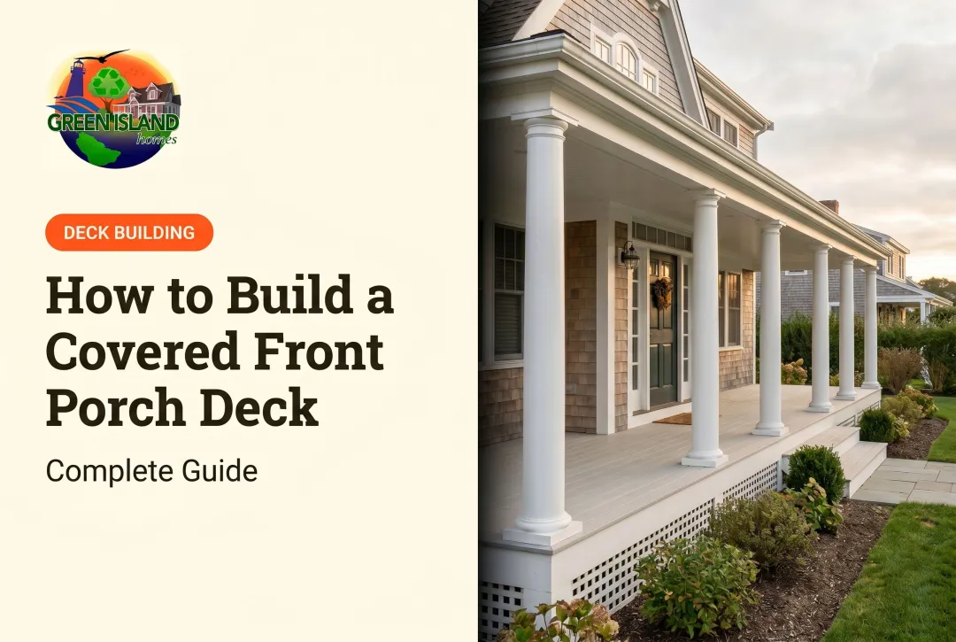 How to Build a Covered Front Porch Deck: Complete Guide