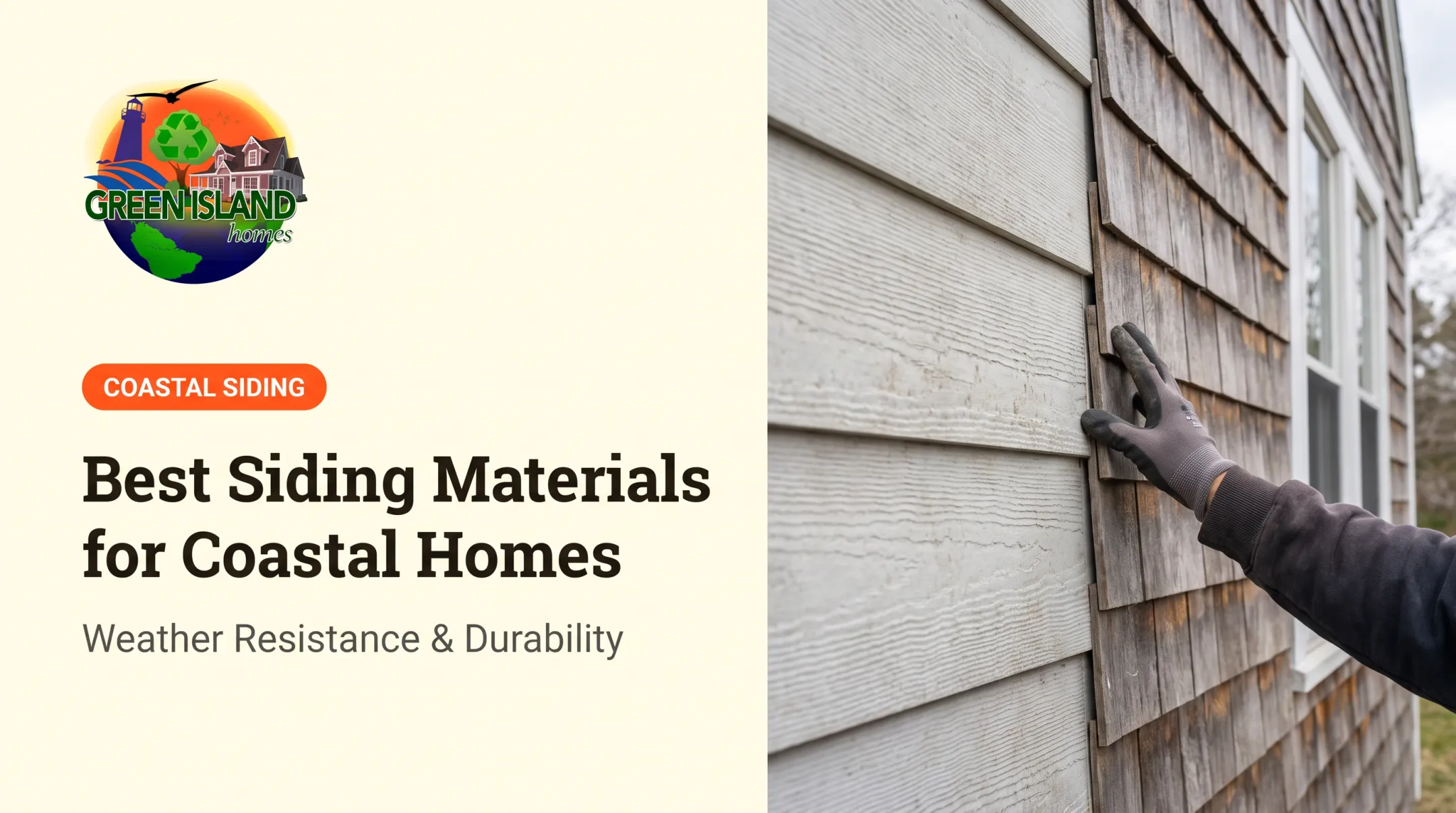 Best Siding Materials for Coastal Homes: Weather Resistance & Durability