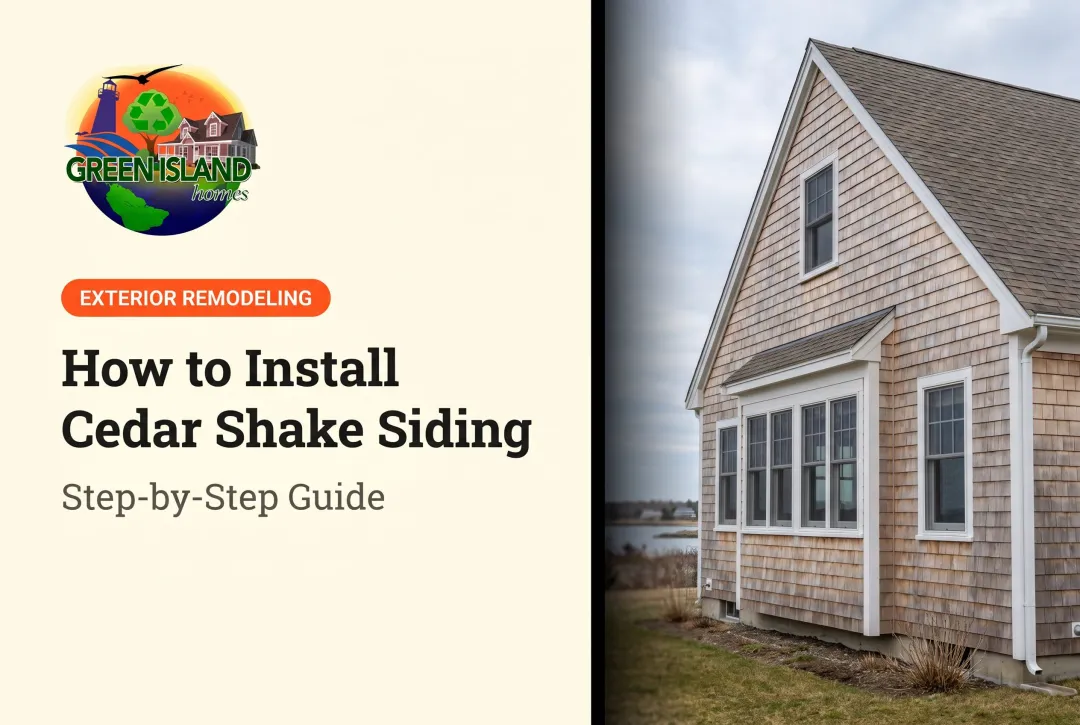 How to Install Cedar Shake Siding: Step-by-Step Guide