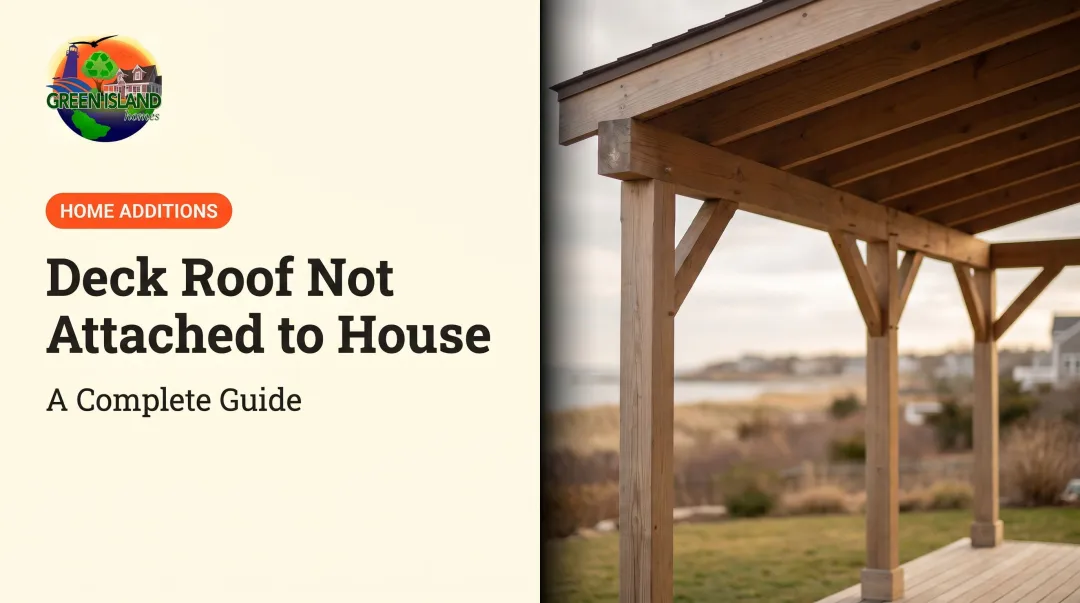 Deck Roof Not Attached to House: A Complete Guide