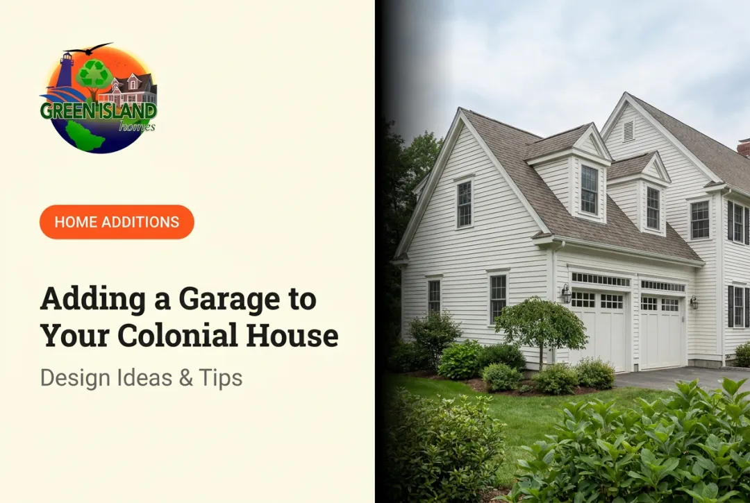 Adding a Garage to Your Colonial House: Design Ideas & Tips