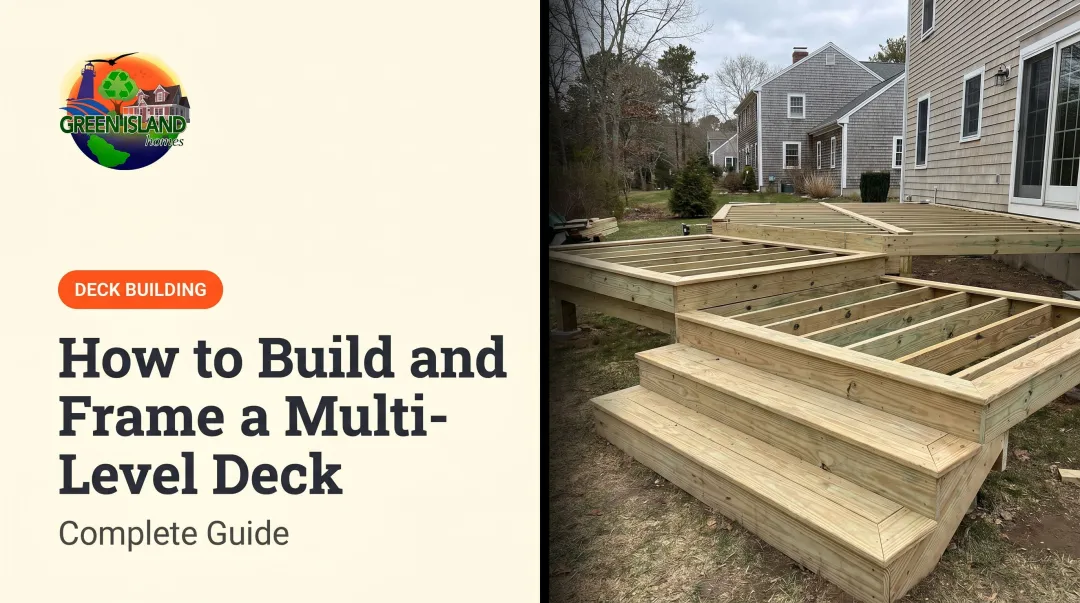 How to Build and Frame a Multi-Level Deck: Complete Guide