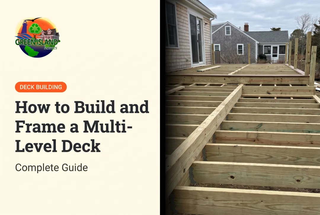 How to Build and Frame a Multi-Level Deck: Complete Guide