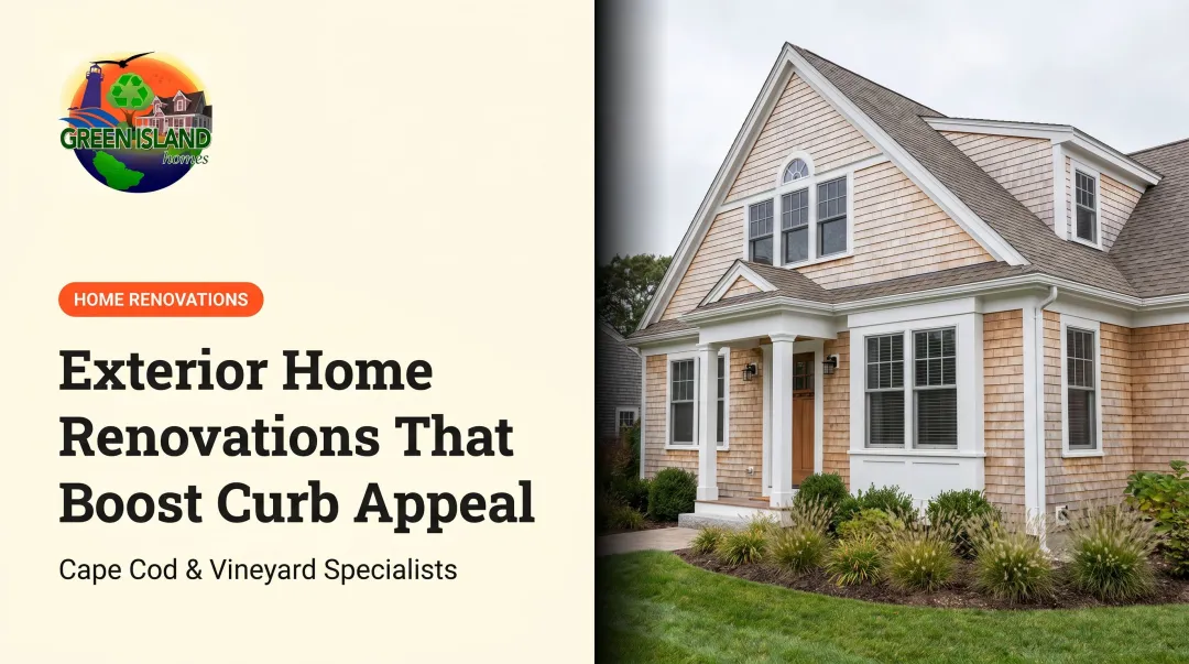 Exterior Home Renovations That Boost Curb Appeal