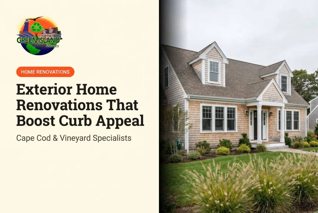 Exterior Home Renovations That Boost Curb Appeal