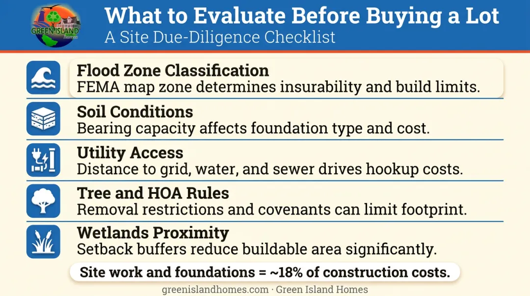 Five critical land evaluation factors for coastal Massachusetts custom home lots