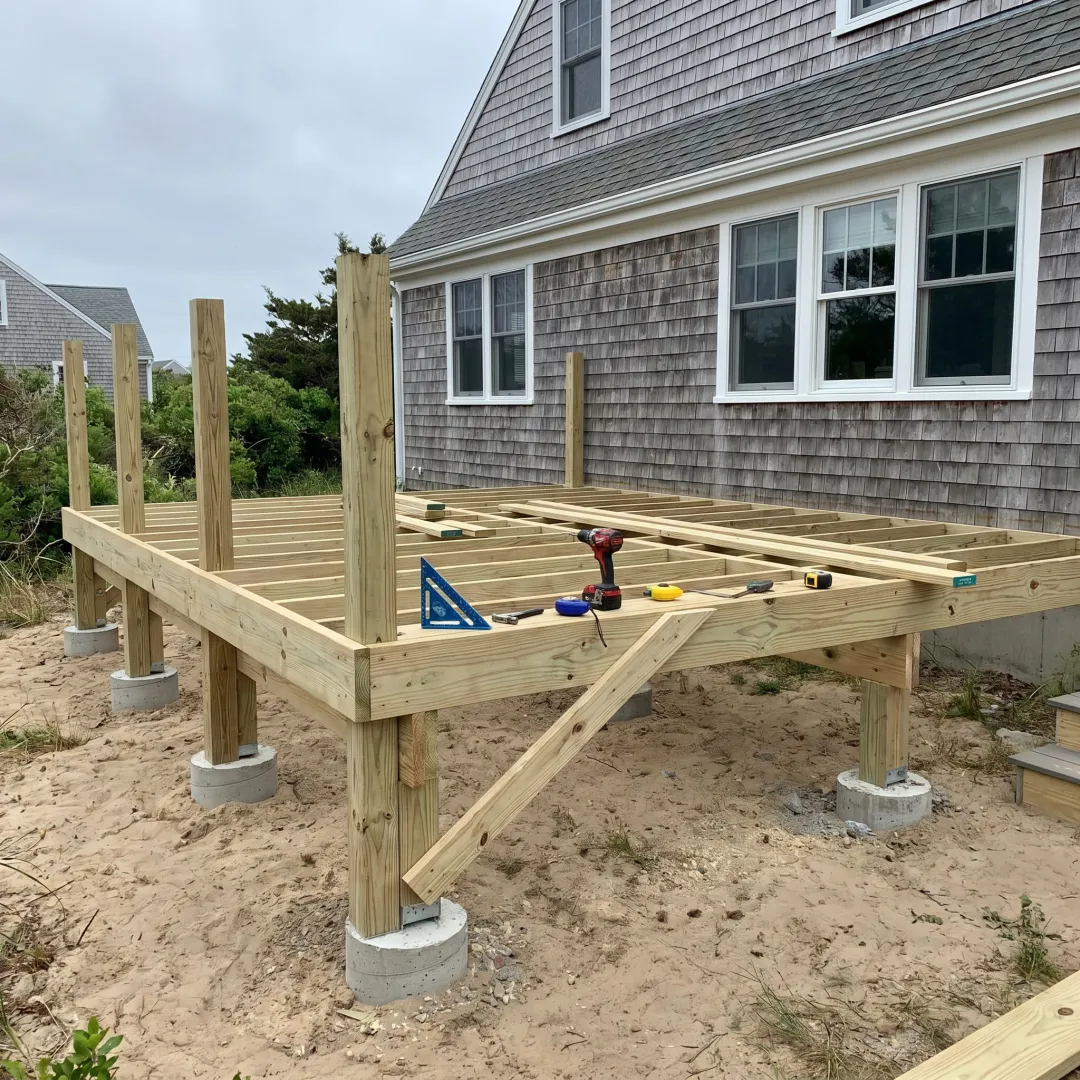 Deck Foundation Repair & Installation Services