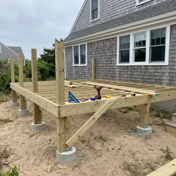 Deck Foundation Repair & Installation Services