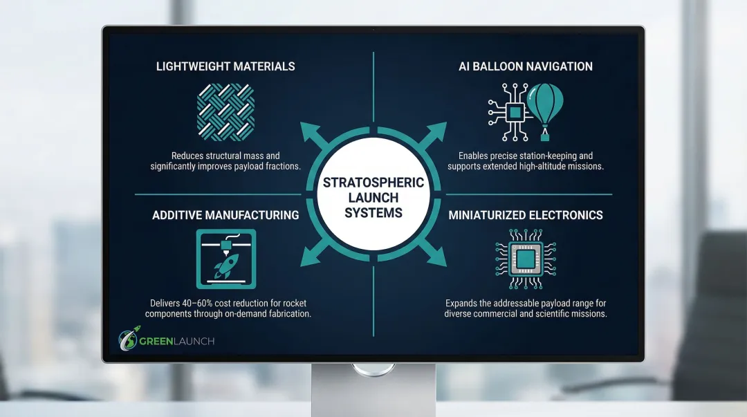Four enabling technologies accelerating stratospheric launch systems timeline and capability roadmap