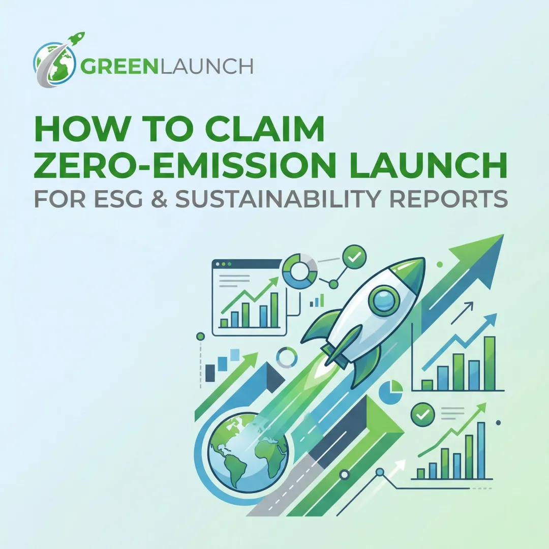 How to Claim Zero-Emission Launch for ESG & Sustainability Reports