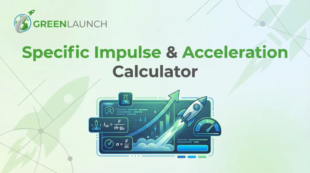Specific Impulse & Acceleration Calculator