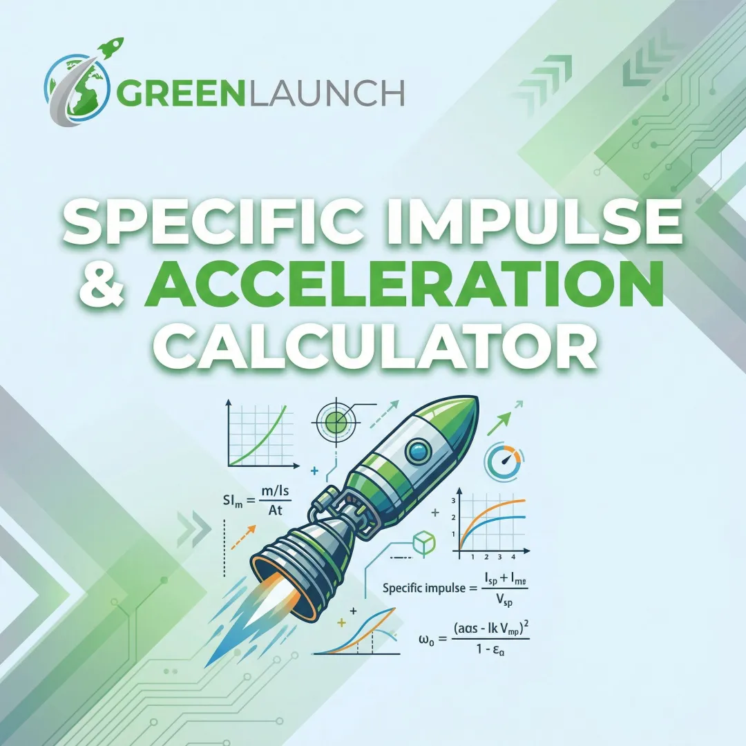 Specific Impulse & Acceleration Calculator
