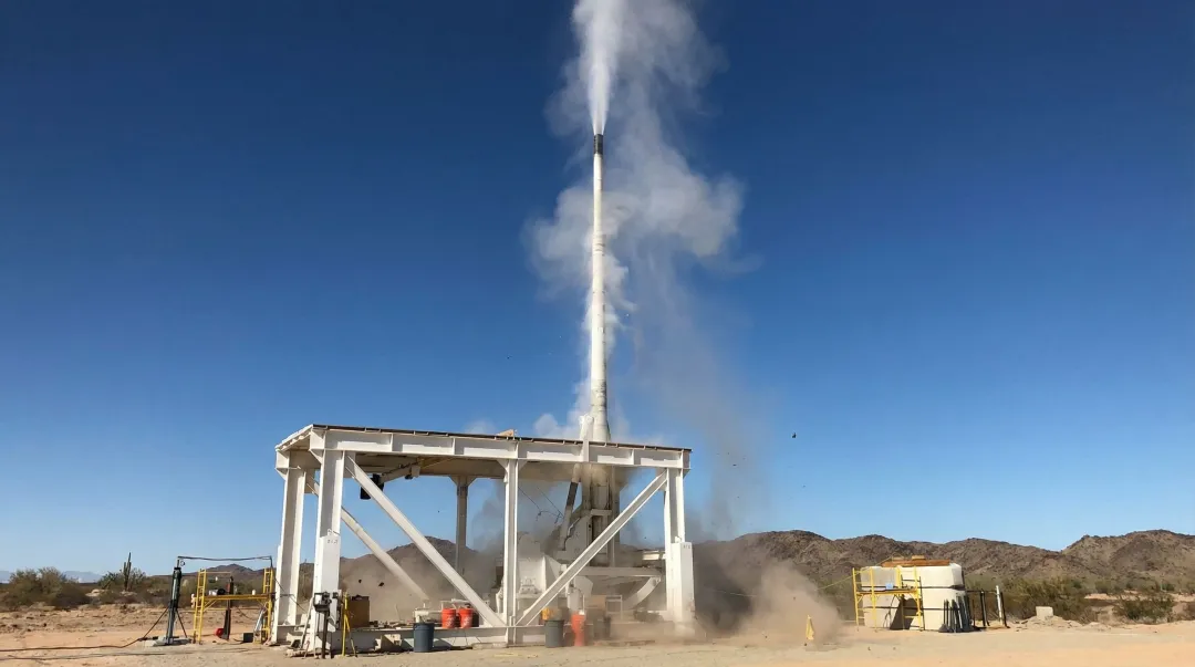 Green Launch kinetic launch system vertical test firing reaching Mach 9 velocity