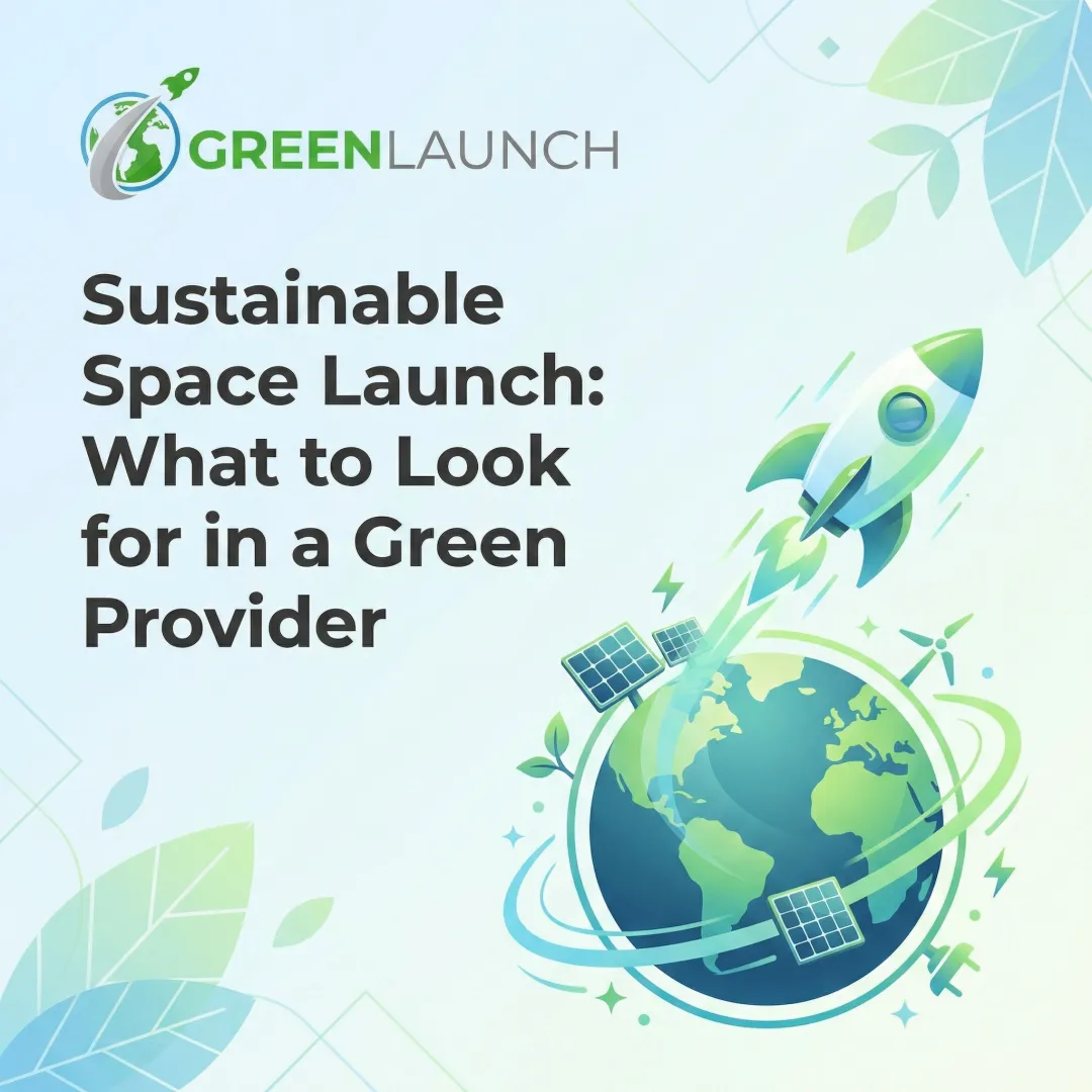 Sustainable Space Launch: What to Look for in a Green Provider
