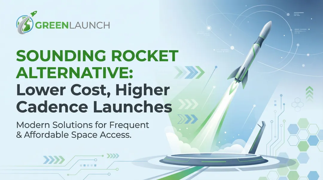 Sounding Rocket Alternative: Lower Cost, Higher Cadence Launches