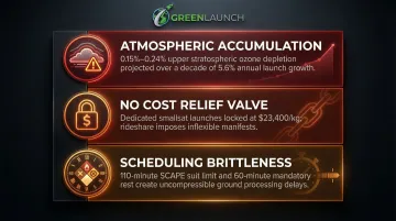 Three consequences of missing propellant recycling atmospheric cost and scheduling risks