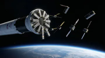 SpaceX Falcon 9 Transporter rideshare mission deploying CubeSats to sun-synchronous orbit