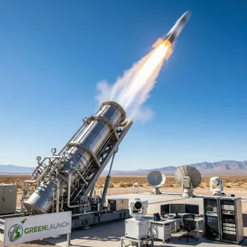 Atmospheric sampling payload launching into stratosphere with scientific instruments