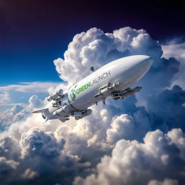 Atmospheric sampling payload launching into the stratosphere