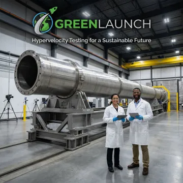 Light gas gun system for high-velocity testing