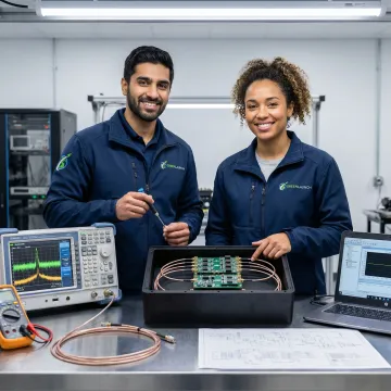 Engineers preparing radio-equipped near-space payload