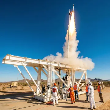 Suborbital research payload launch system