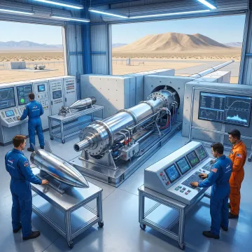 High-G launch testing system for component qualification