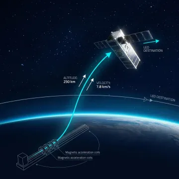 CubeSat launch concept for Low Earth Orbit
