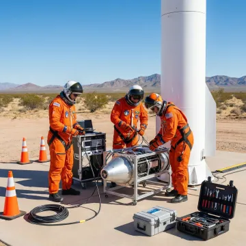 Scientific payload prepared for launch