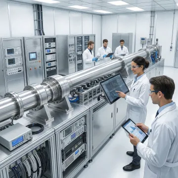 Ballistic electronics qualification testing setup