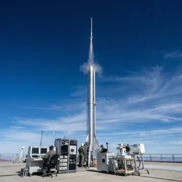 Above-atmosphere payload launch system