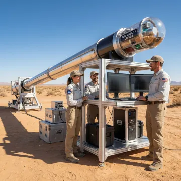 High-altitude agricultural research payload launch