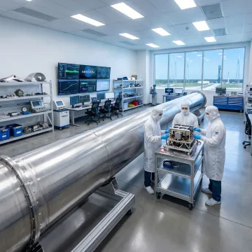 Zero-emission payload launch process