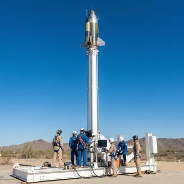 Suborbital launch system and payload preparation