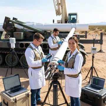 Scientific payload prepared for atmospheric sampling mission