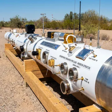 Scientific payload for atmospheric temperature analysis