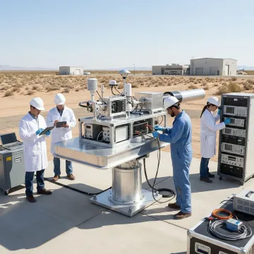 Scientific payload prepared for atmospheric testing mission