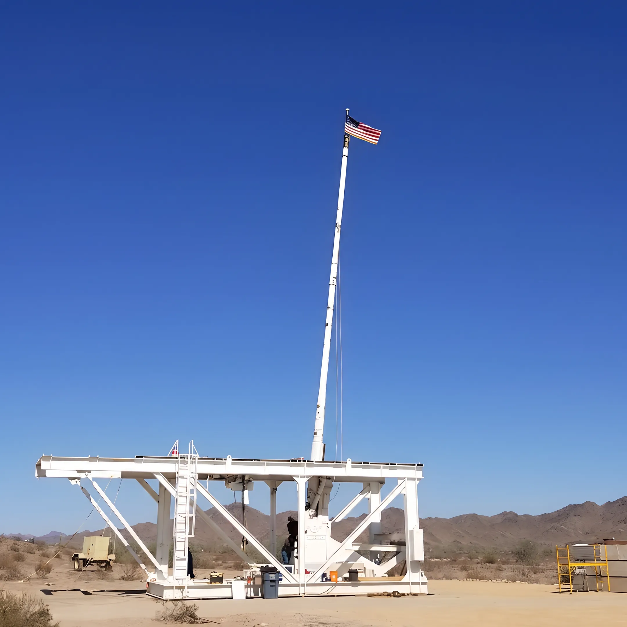 Light gas launcher system preparing for sub-orbital scientific mission