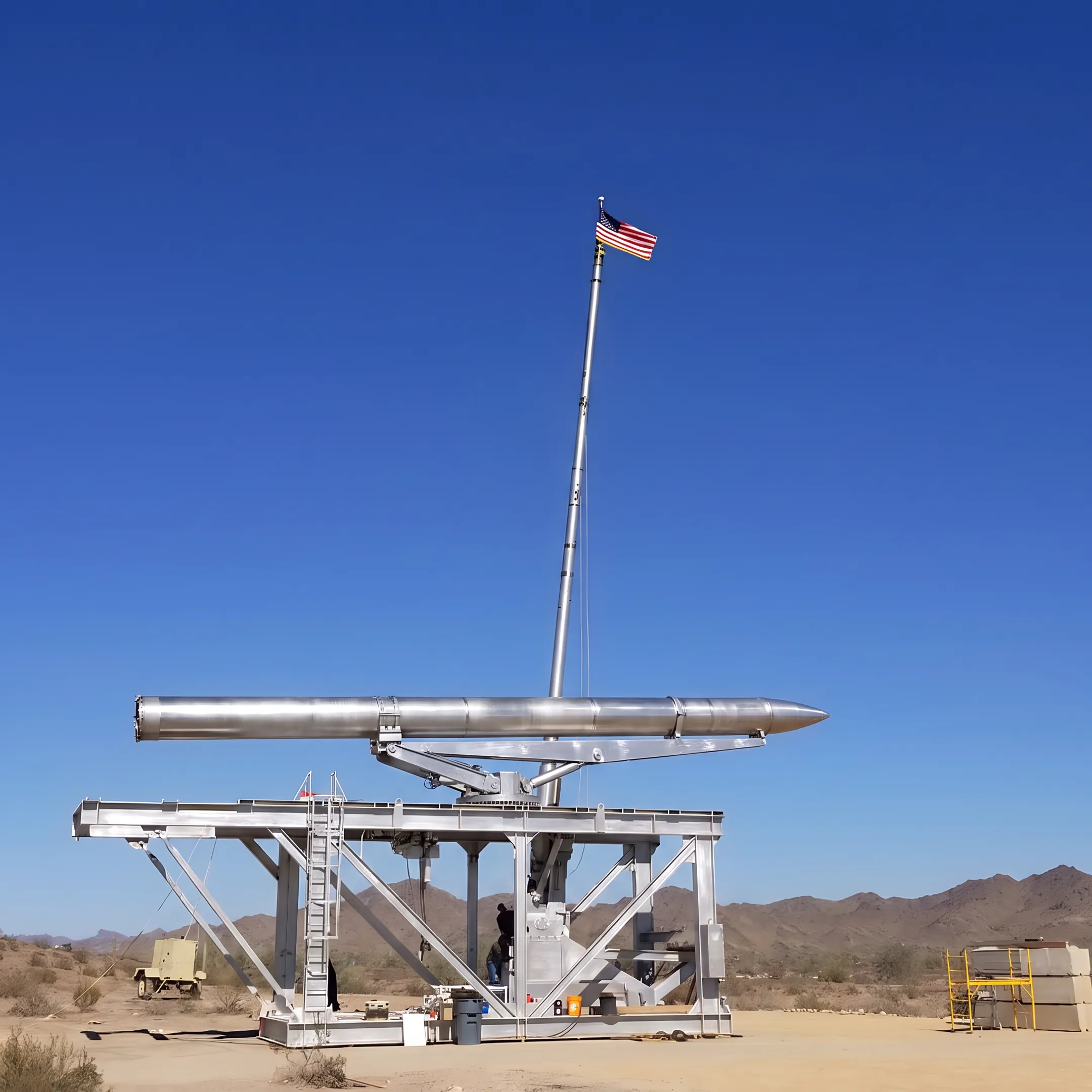 Light gas launcher system deployed for high-altitude scientific research