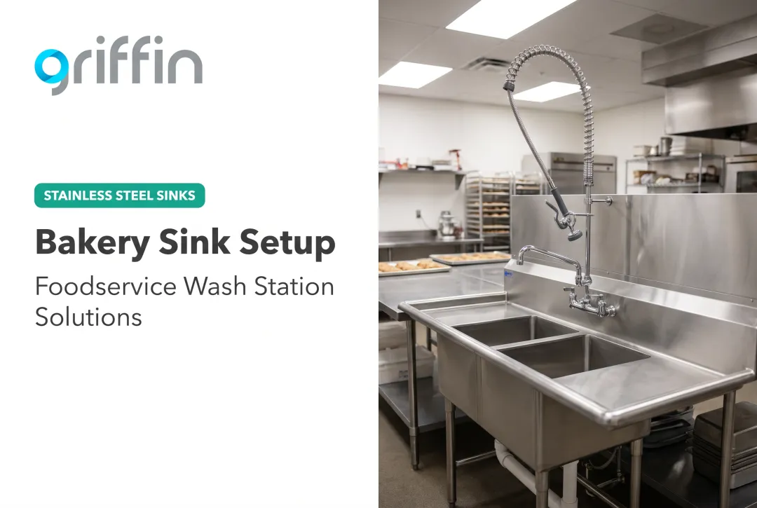 Bakery Sink Setup