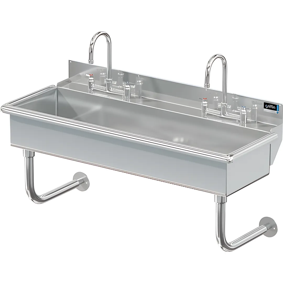 BLANCO 2 STATION X 48 W / DECK MT FAUCETS