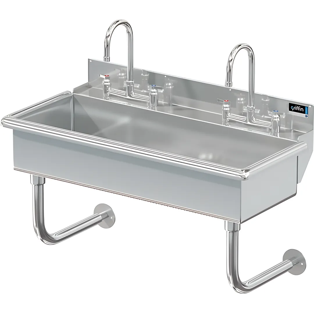 BLANCO 2 STATION X 40 W / DECK MT FAUCETS
