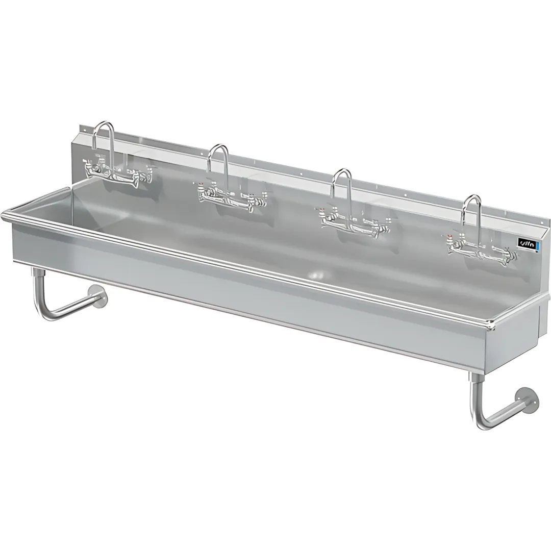 BLANCO 4 STATION X 80 W / WALL MT FAUCETS