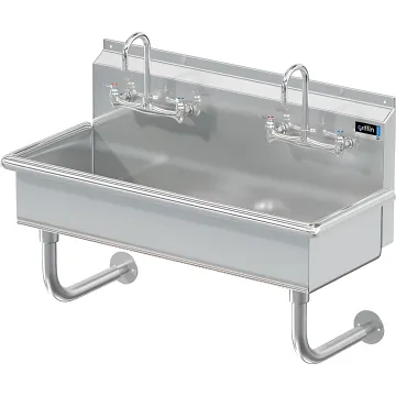 BLANCO 2 STATION X 40 W / WALL MT FAUCETS