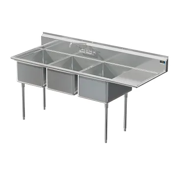 SABINE 3 COMP 18 X 24 R18 DRAINBOARD