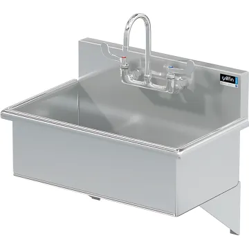 BLANCO 28 X 16 SCRUB UP SINK WALL W / WRIST BLADE HANDLES