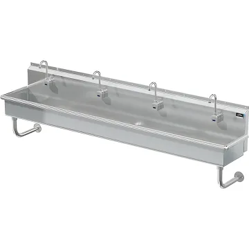 BLANCO 4 STATION X 96 W / WALL MT ELECTRONIC FAUCETS