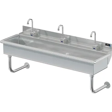 BLANCO 3 STATION X 60 W / DECK MT ELECTRONIC FAUCETS