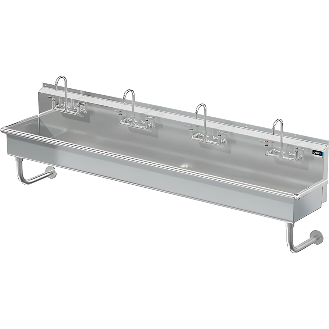 BLANCO 4 STATION X 96 W / WALL MT FAUCETS