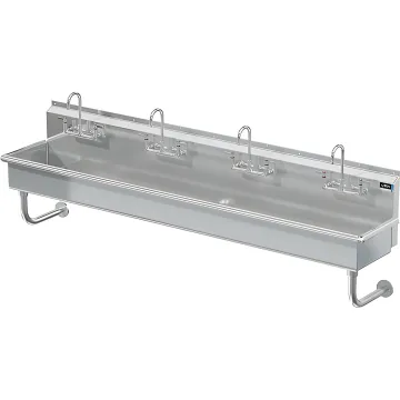 BLANCO 4 STATION X 96 W / WALL MT FAUCETS